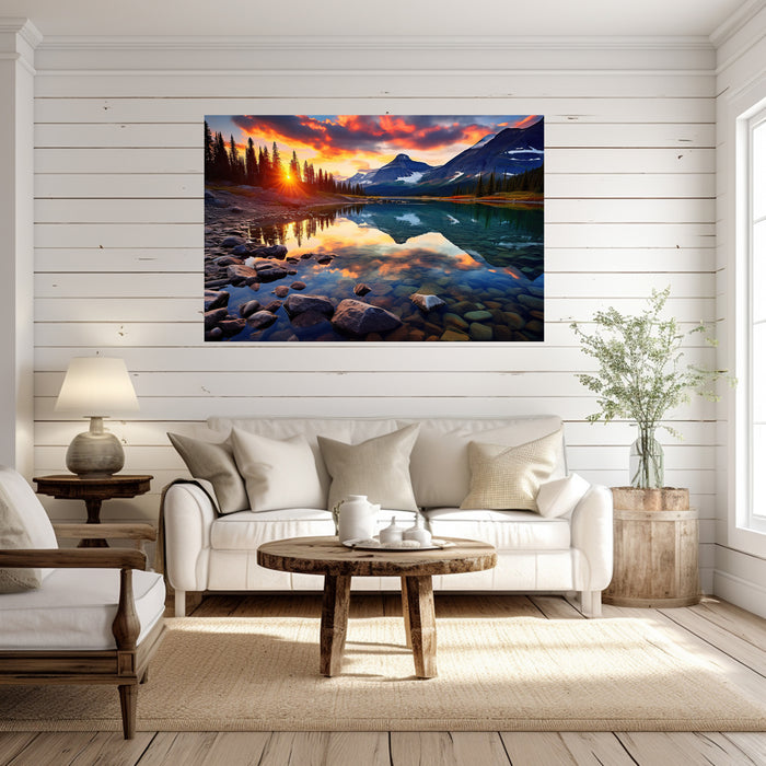 Nature-Inspired Landscape Wall Art