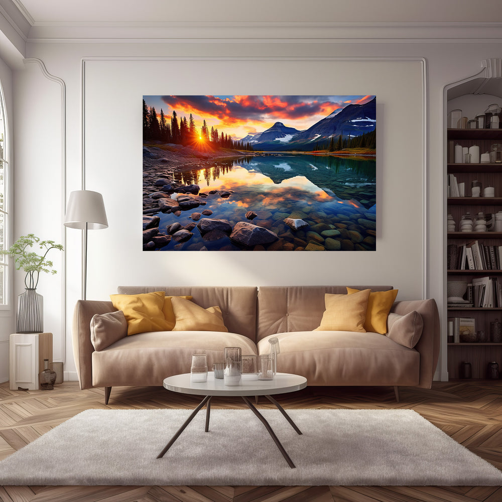 Nature-Inspired Landscape Wall Art