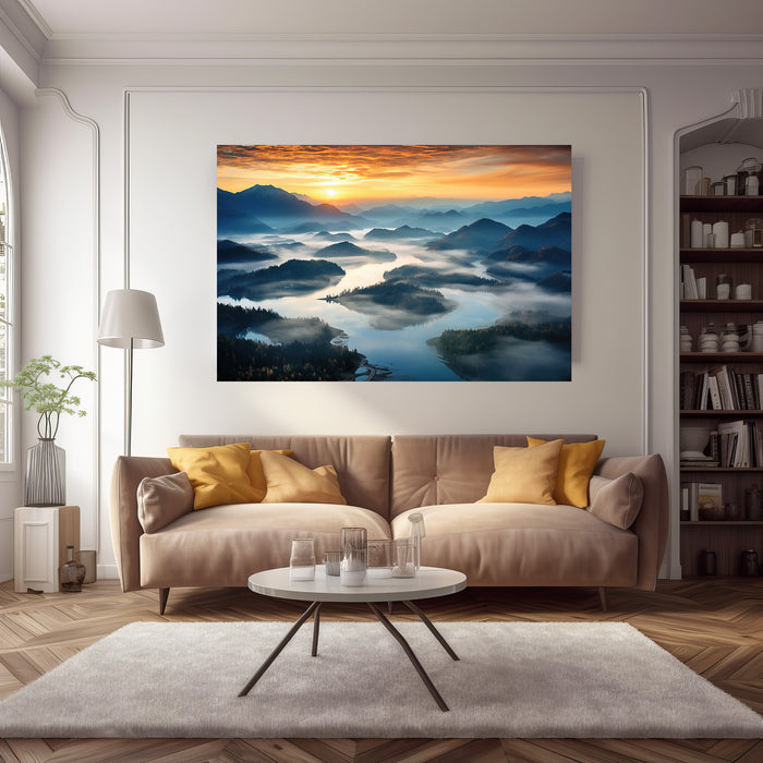 Nature-Inspired Landscape Wall Art