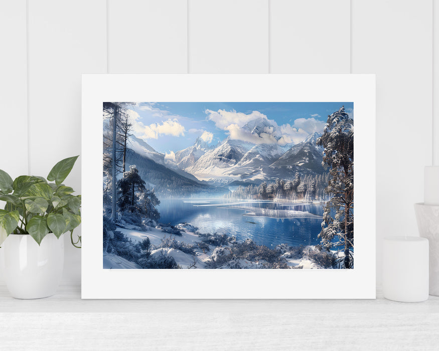 Ice Scenery Wall art | Large Wall Art Outdoors