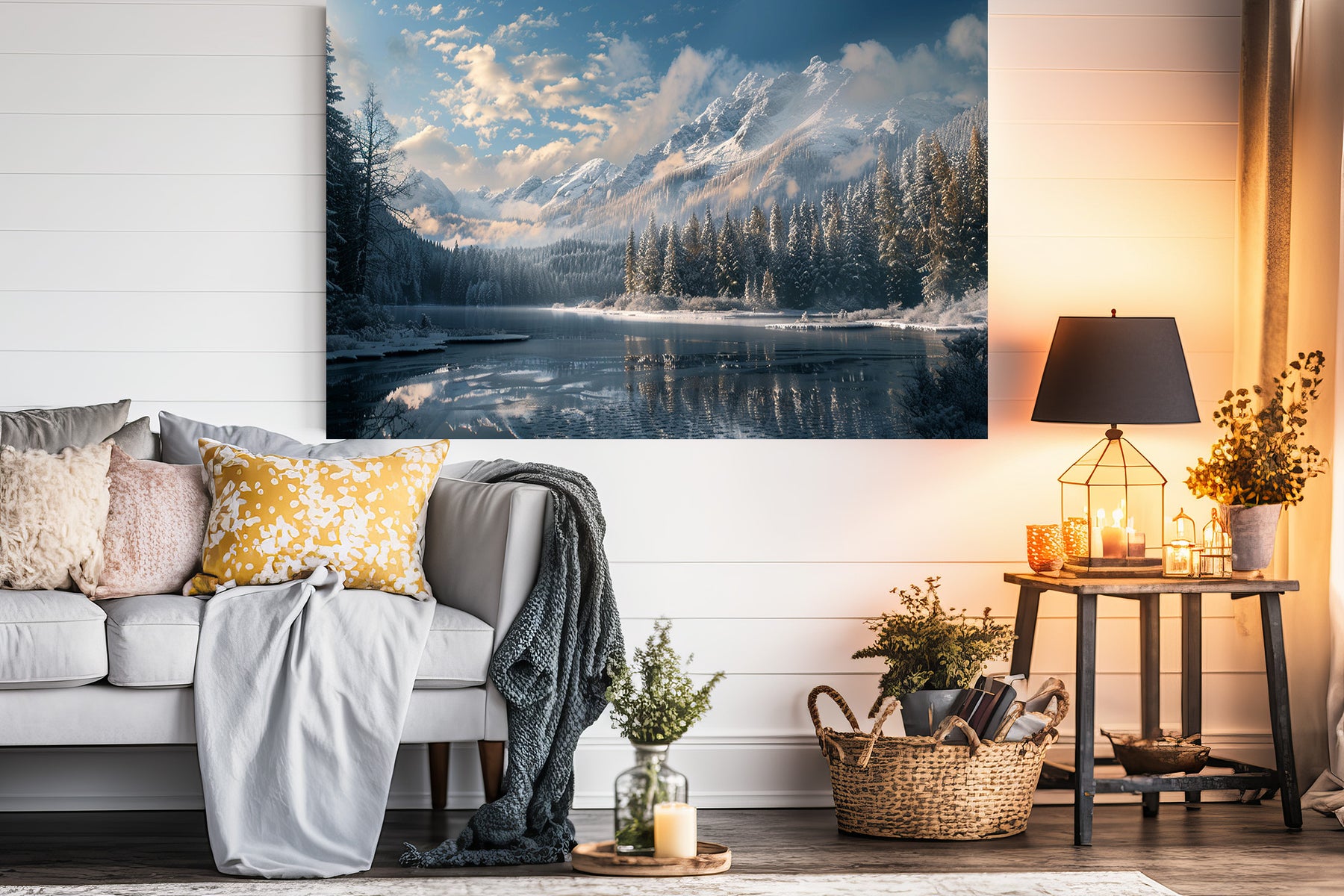 Ice Scenery Wall art | Large Wall Art Outdoors 