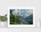 Lake View Mountain Art | Landscape Wall Art