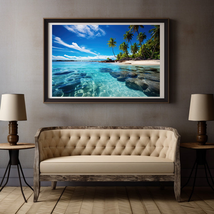 Sea Beach Landscape Wall Art