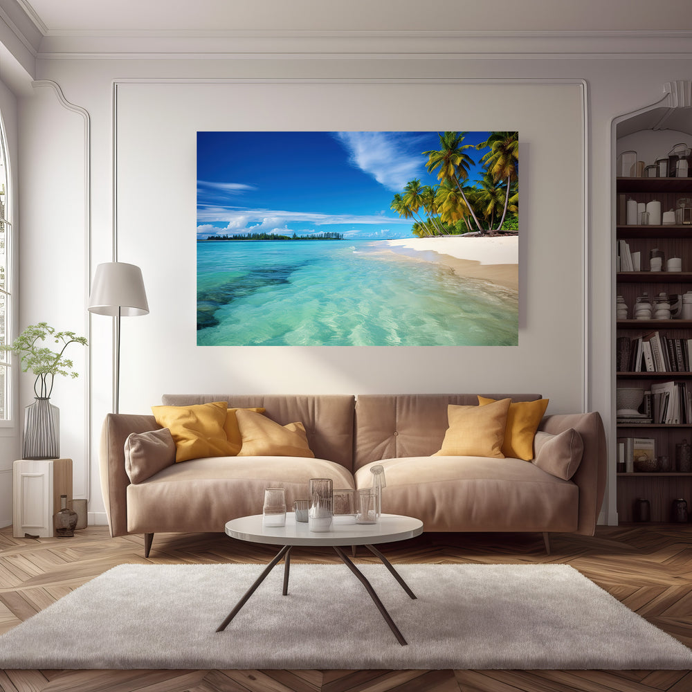 Beach Photography Wall DecorBeach Photography Wall Decor| Sea Beach Wall Art | Large Coastal-Inspired Wall Decor